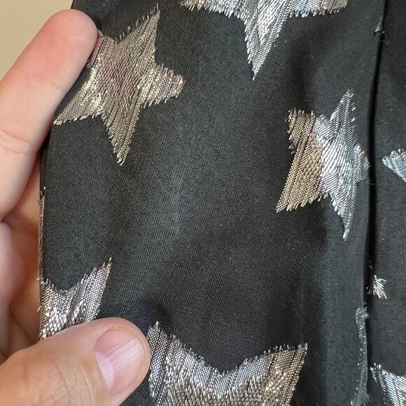 Revolve Lovers and Friends Delphine Silver Star Mini Dress Sz Small - Picture 11 of 11